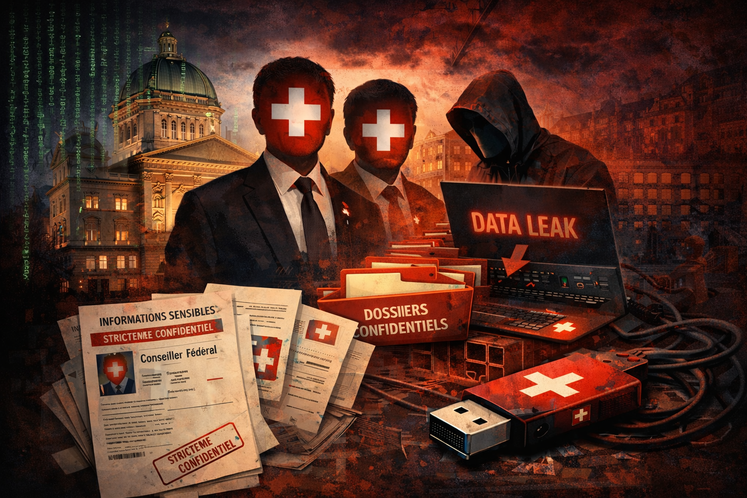 Fuite de données #confidentielles #Suisse